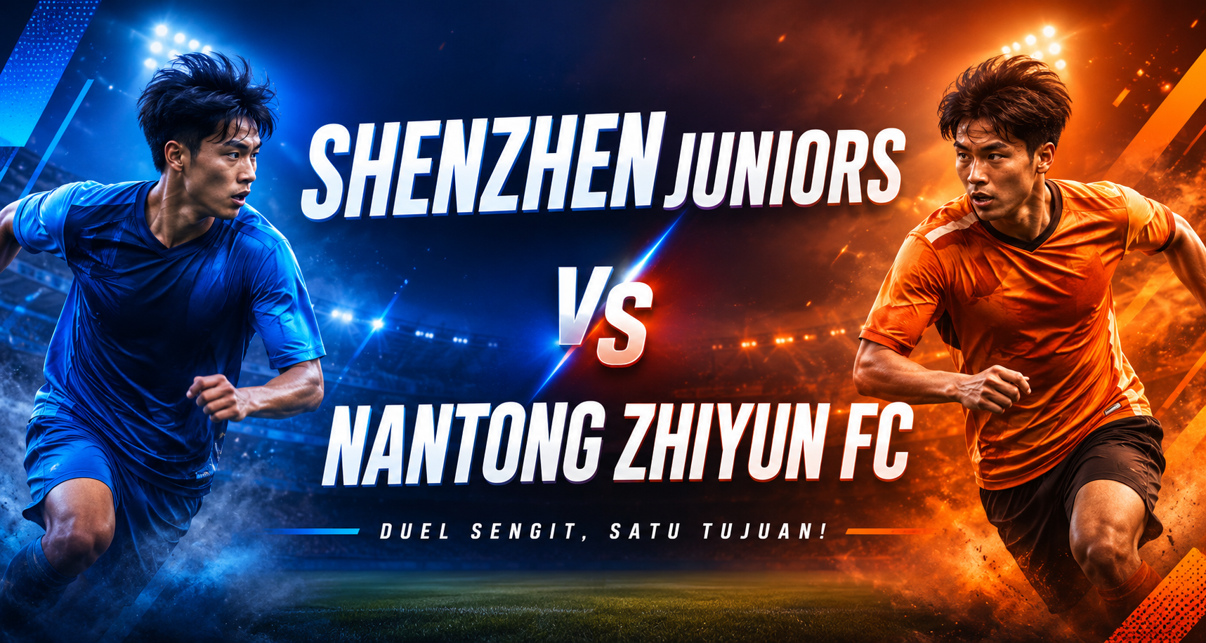 Kick-off Shenzhen Juniors vs Nantong Zhiyun FC Dimulai Pukul 18.00 WIB – Jalalive Soroti Jalannya Laga